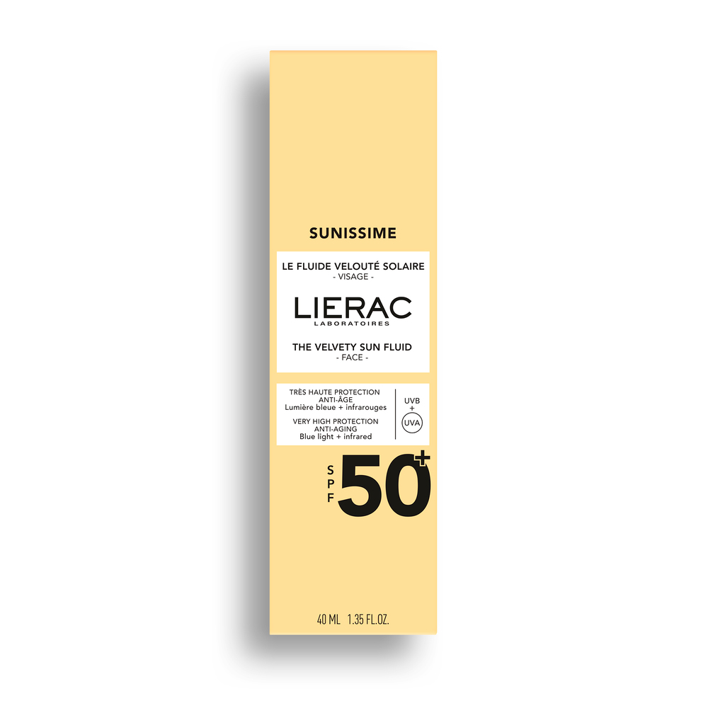 LIERAC - SUNISSIME Le Fluide Veloute Solaire SPF50+ - 40ml